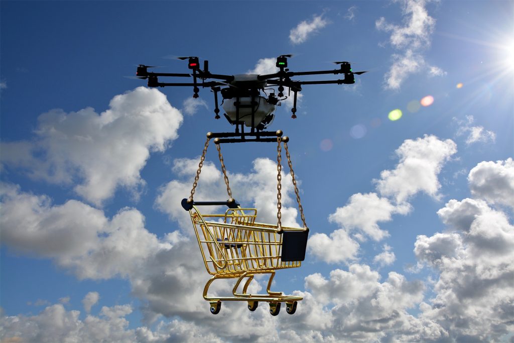 Consegna farmaci con drone